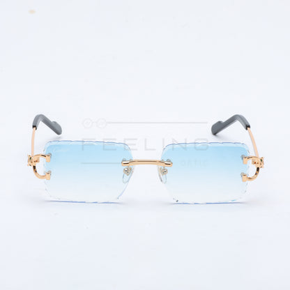 CARTIER CT0758S - Bleu & Gold