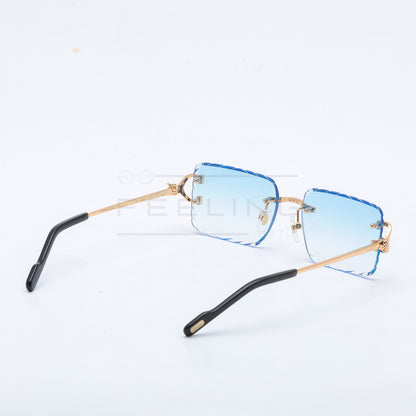 CARTIER CT0758S - Bleu & Gold
