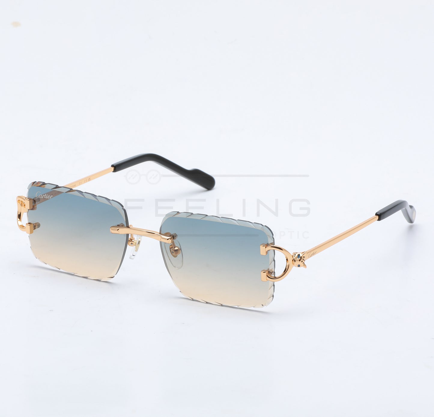 CARTIER CT0758S - Dégradé & Gold