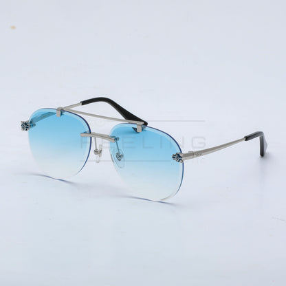 CARTIER CT01586O - Bleu Dégradé & Gris