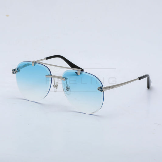 CARTIER CT01586O - Bleu Dégradé & Gris