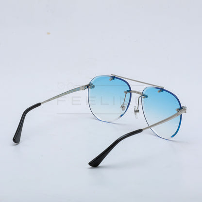 CARTIER CT01586O - Bleu Dégradé & Gris