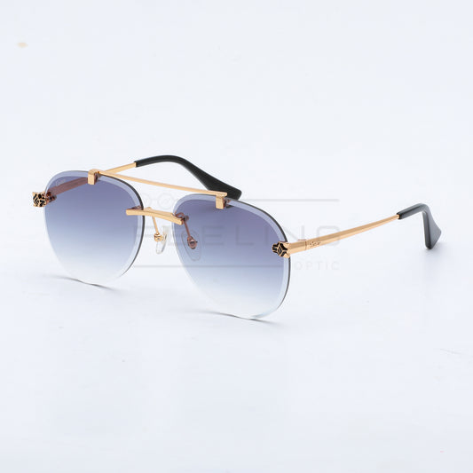 CARTIER CT01586O - Noir Dégradé & Gold