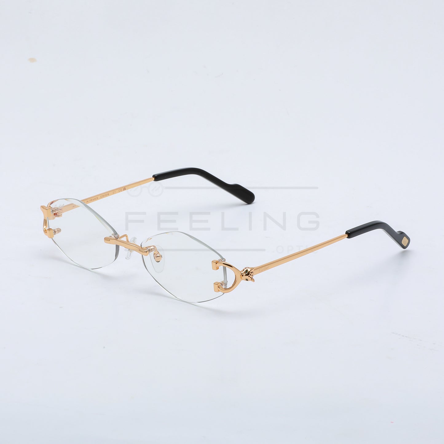 CARTIER CT0757S - Verres médicaux intelligents
