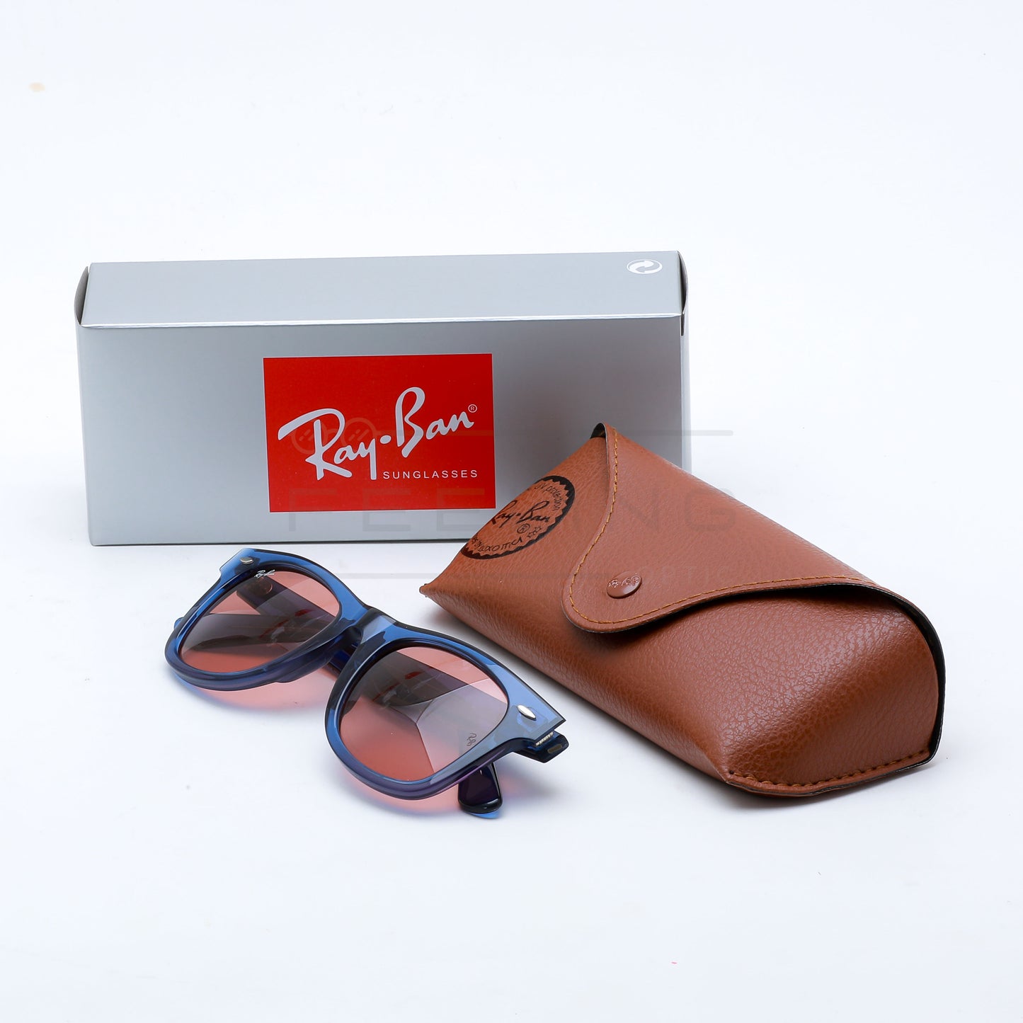 RAYBAN Wayfarer RB-2140 - Marron & Bleu