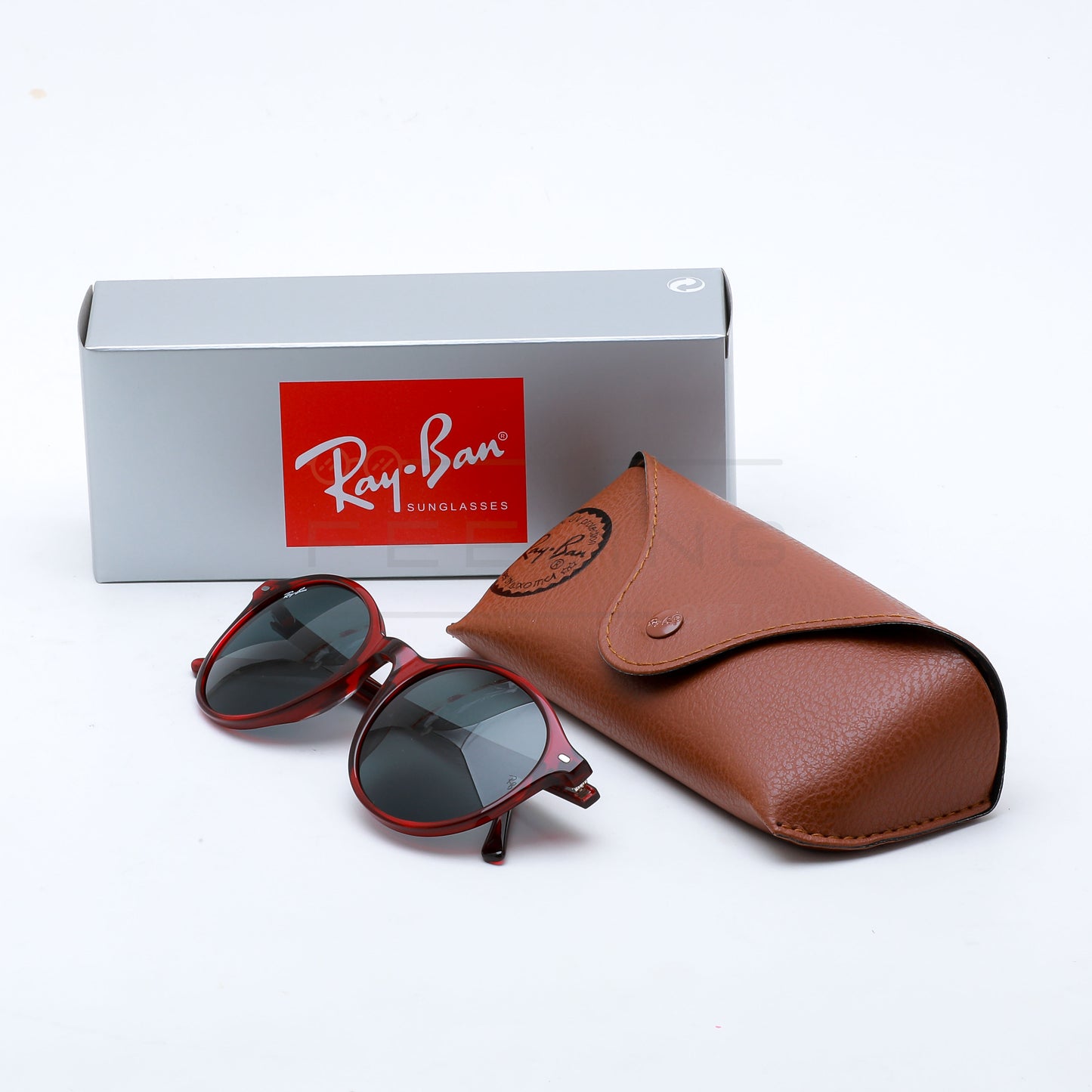RAYBAN RB-2230 - Noir & Rouge