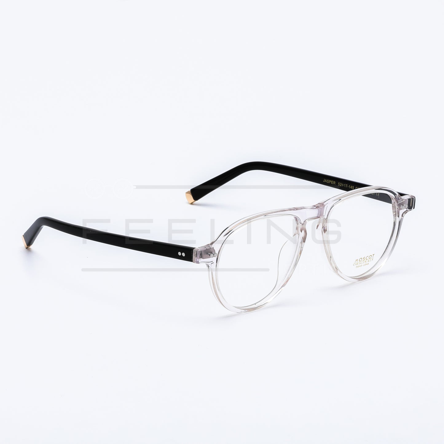MOSCOT JASPER - Transparent & Noir