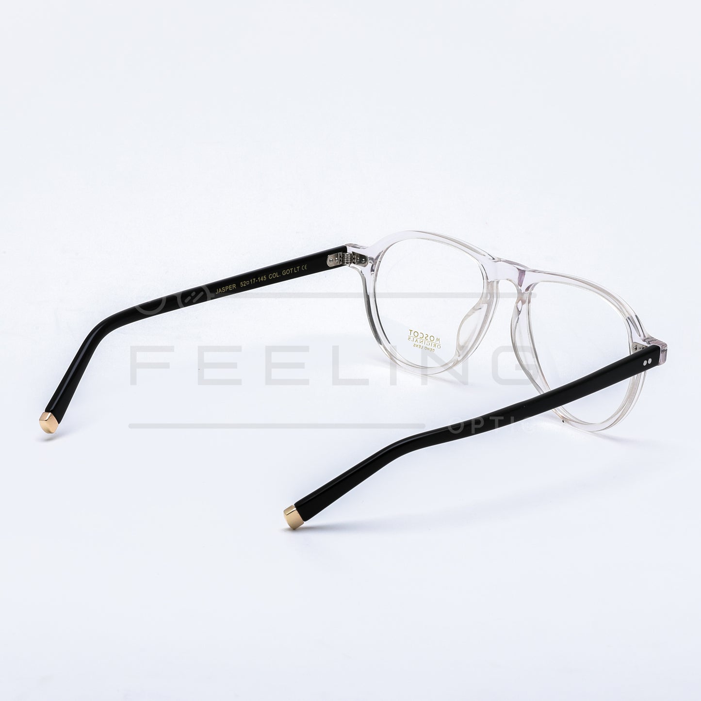 MOSCOT JASPER - Transparent & Noir