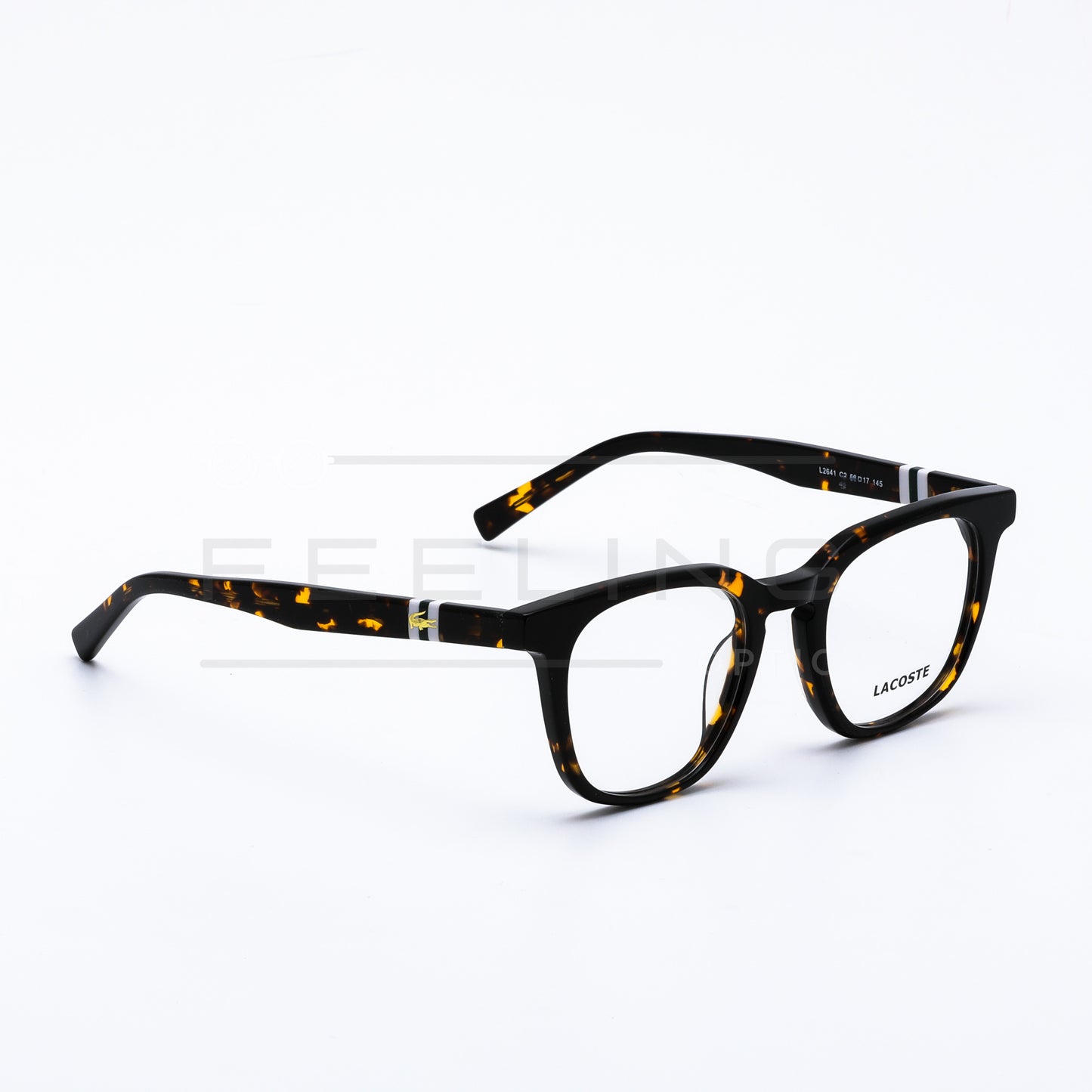 LACOSTE L2641 - Noir & Havane