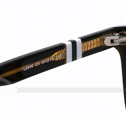 LACOSTE L2646 - Noir & Orange