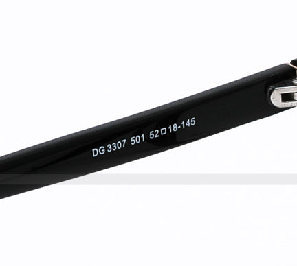 DOLCE GABBANA DG3307 - Full Black