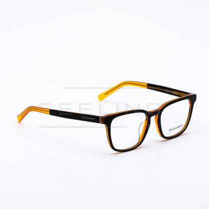 DOLCE GABBANA DG3307 - Noir & Orange