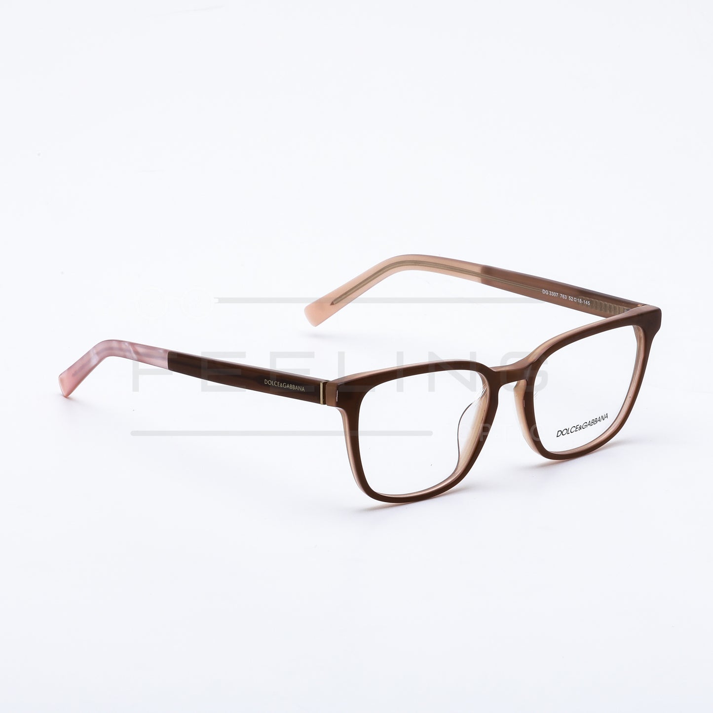 DOLCE GABBANA DG3307 - Marron Rose