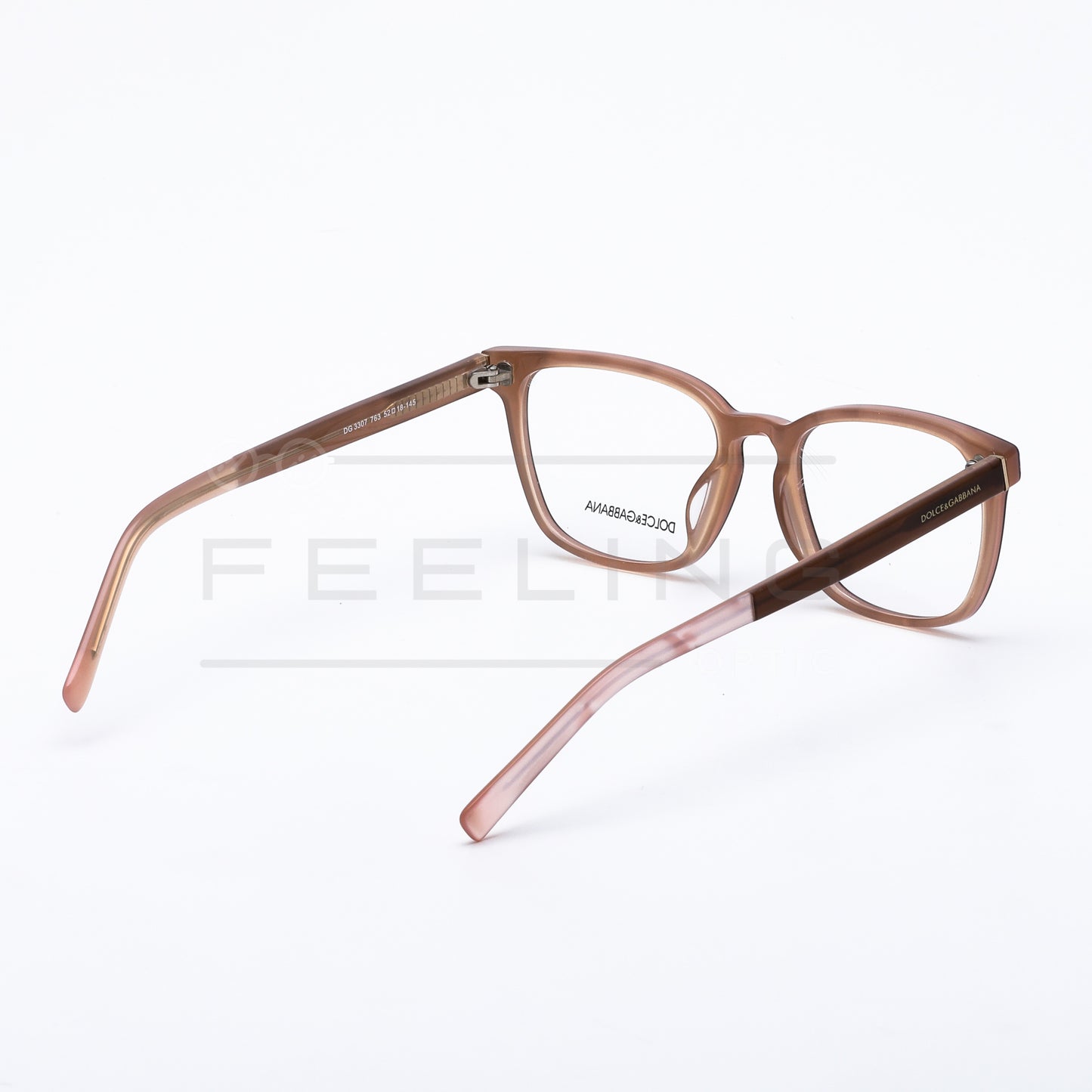 DOLCE GABBANA DG3307 - Marron Rose