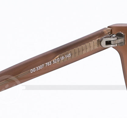 DOLCE GABBANA DG3307 - Marron Rose