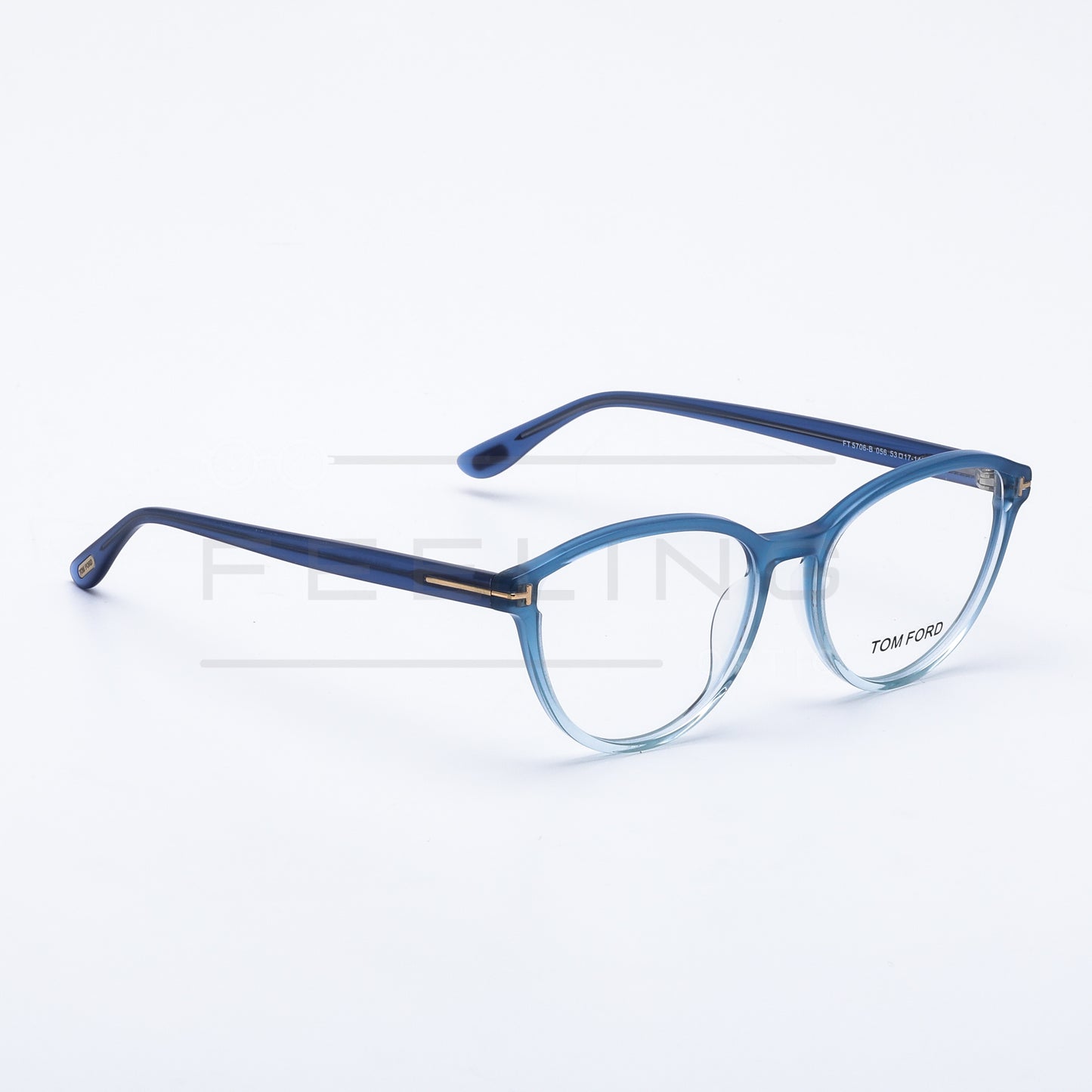 TOM FORD FT5706B - Bleu Dégradé