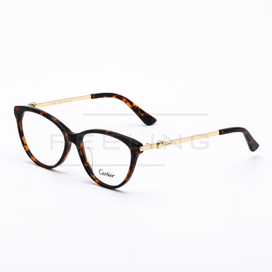 CARTIER CT0255O Noir Havane & Gold