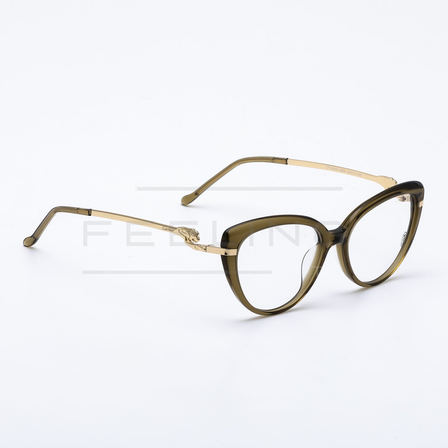 CARTIER CT0283O Vert Olive & Gold