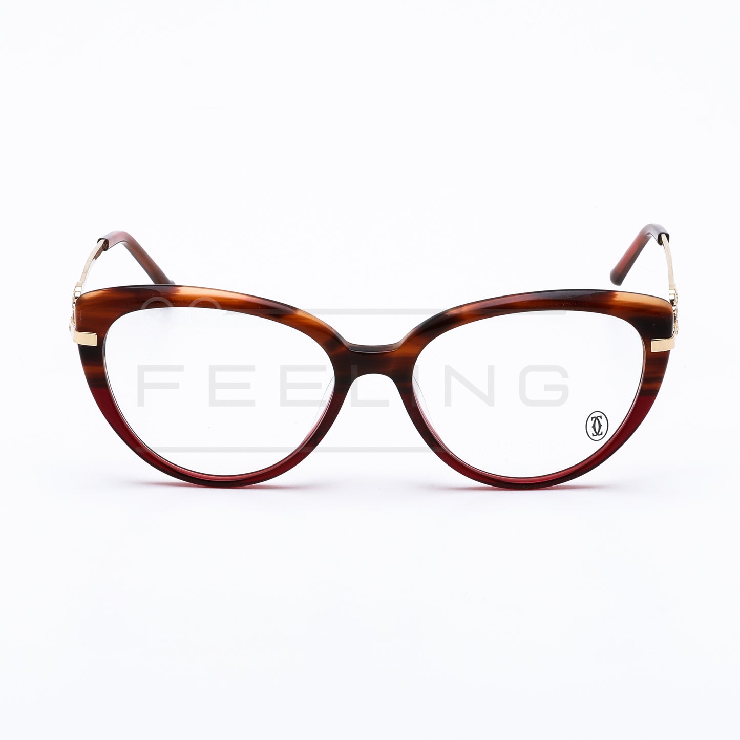 CARTIER CT0283O Marron & Gold