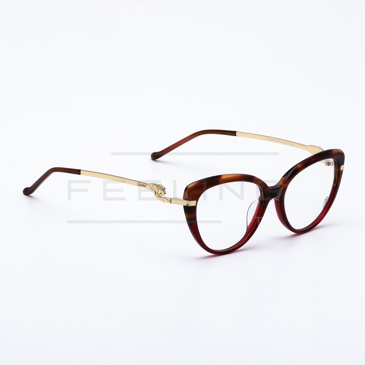 CARTIER CT0283O Marron & Gold