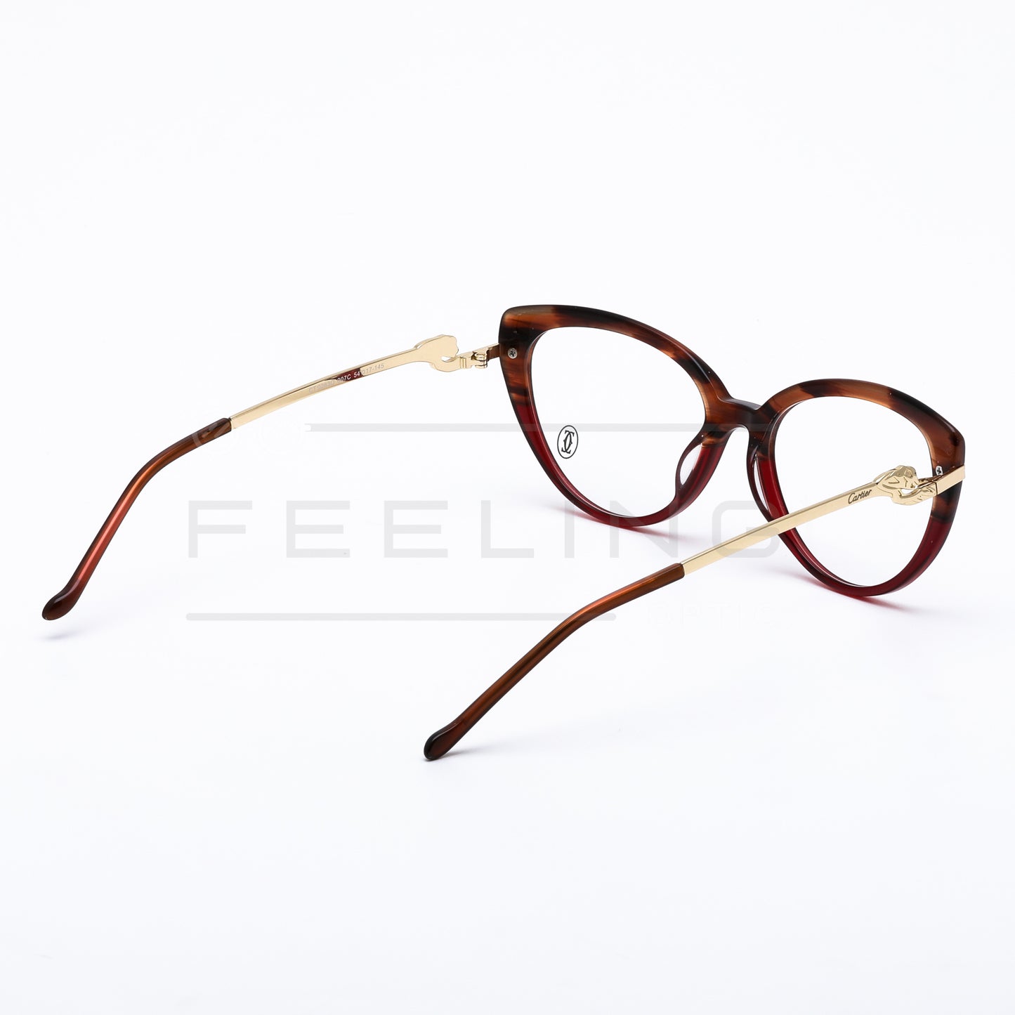 CARTIER CT0283O Marron & Gold