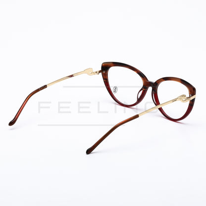 CARTIER CT0283O Marron & Gold