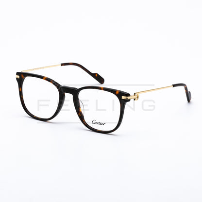 CARTIER CT0248O Noir Havane & Gold