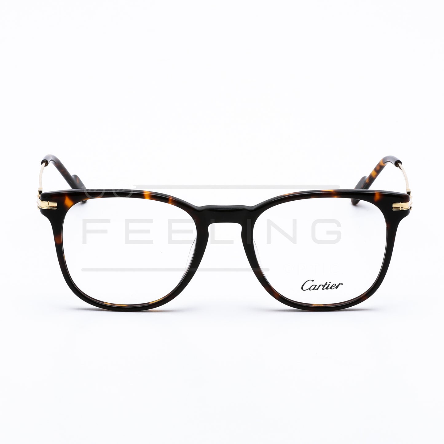 CARTIER CT0248O Noir Havane & Gold