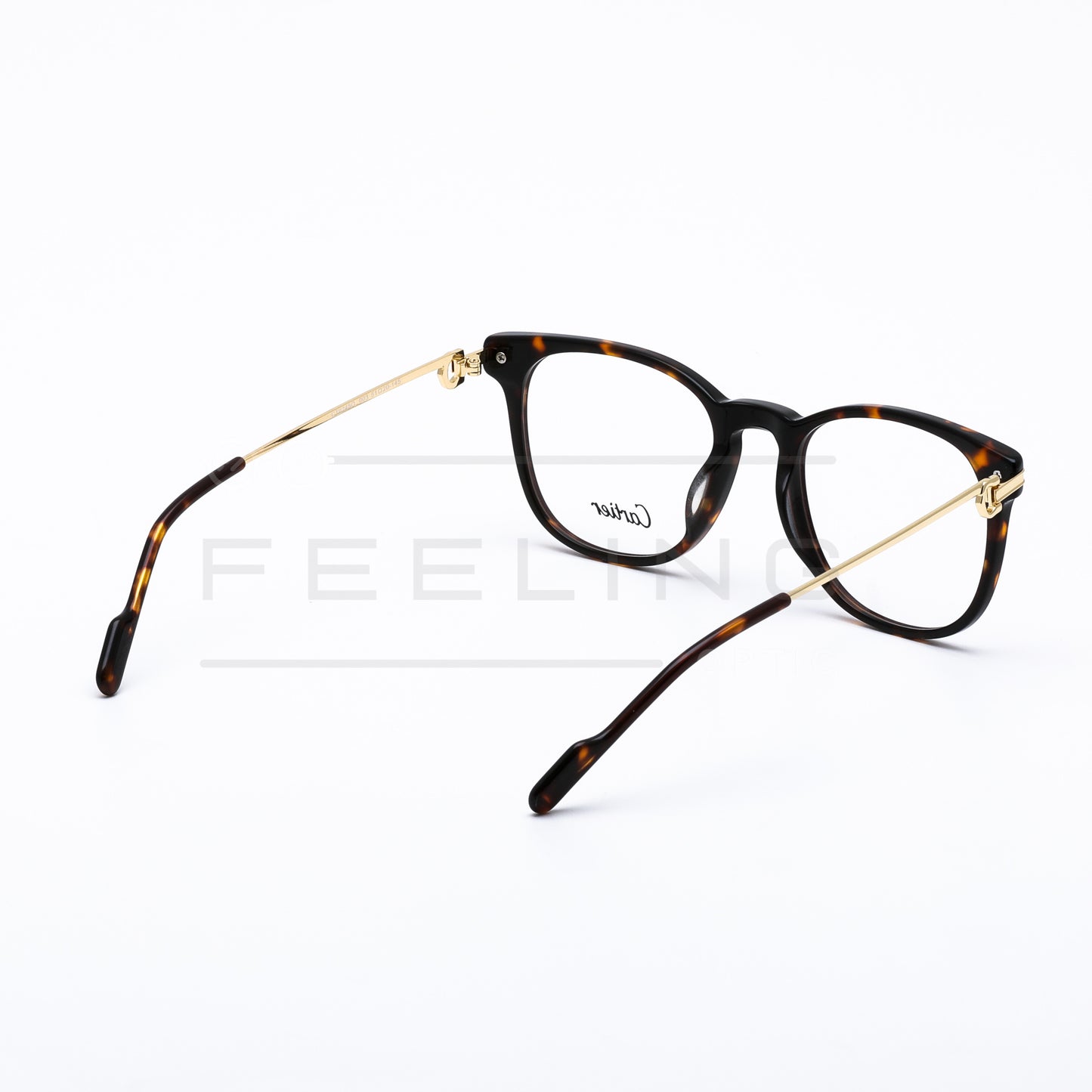 CARTIER CT0248O Noir Havane & Gold