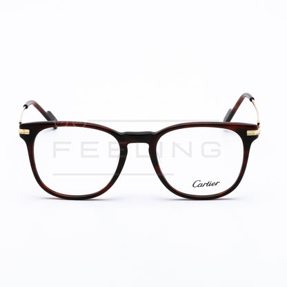 CARTIER CT0248O Marron Havane & Gold