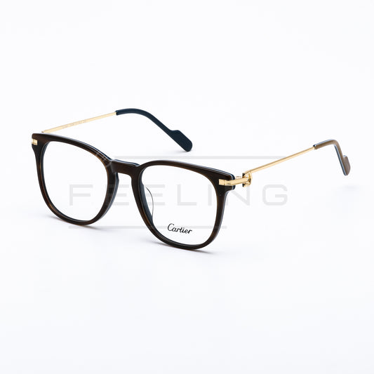 CARTIER CT0248O Marron & Gold