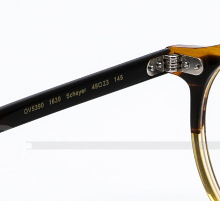 OLIVER PEOPLES OV5390 - Marron Havane & Jaune