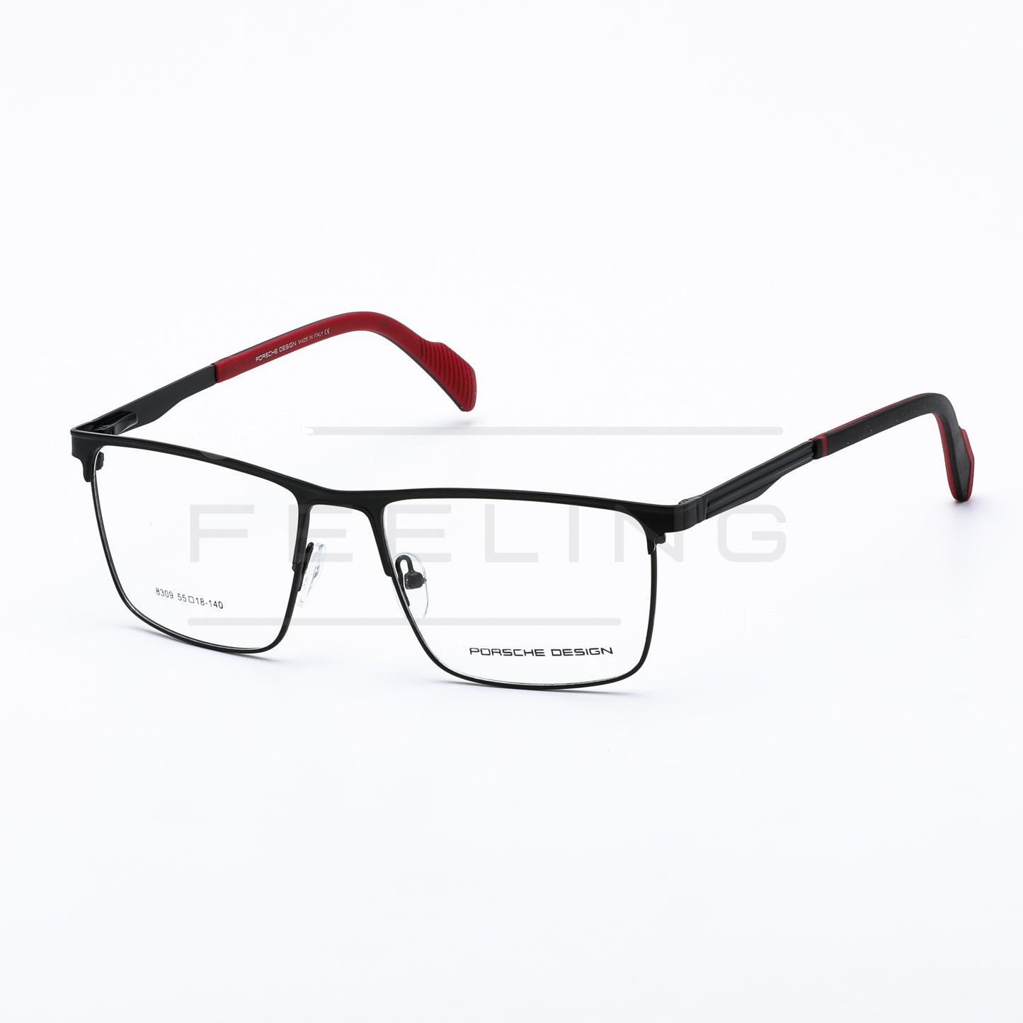 PORSCHE DESIGN - Noir & Rouge