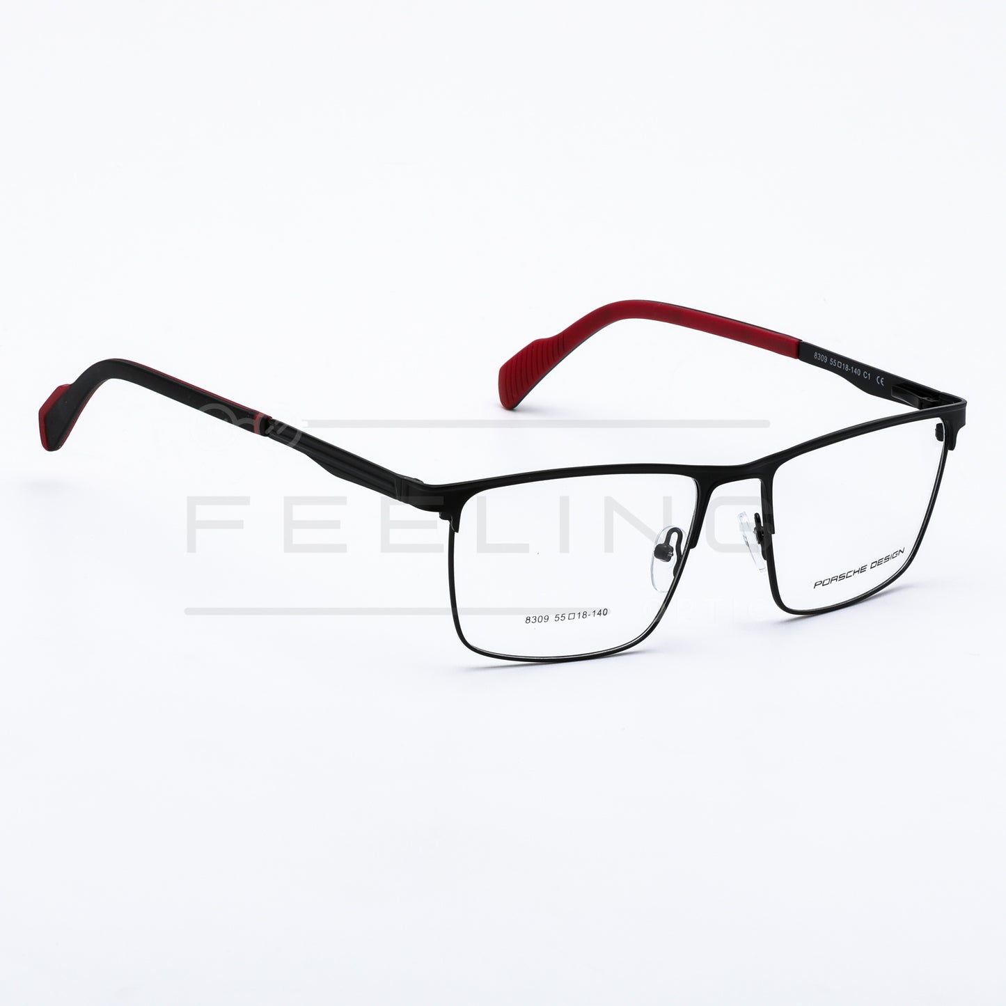 PORSCHE DESIGN - Noir & Rouge