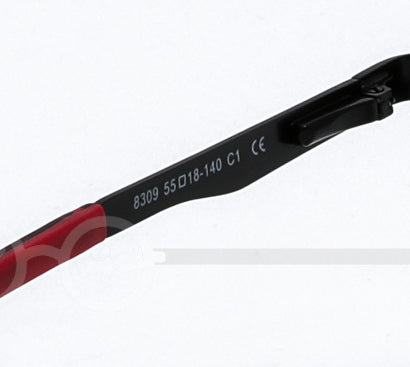 PORSCHE DESIGN - Noir & Rouge