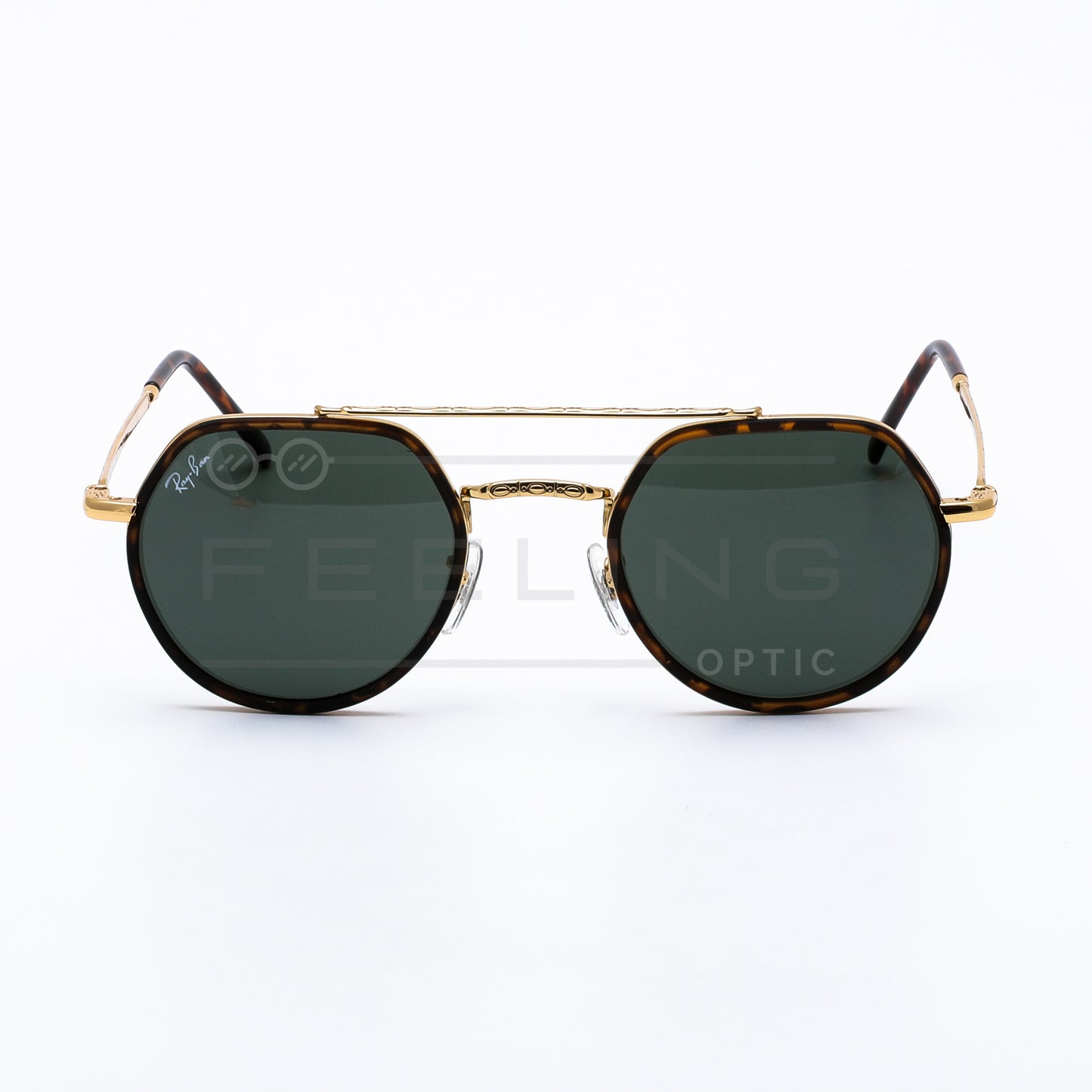 RAYBAN RB-3765 - Vert & Gold