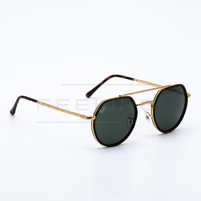 RAYBAN RB-3765 - Vert & Gold