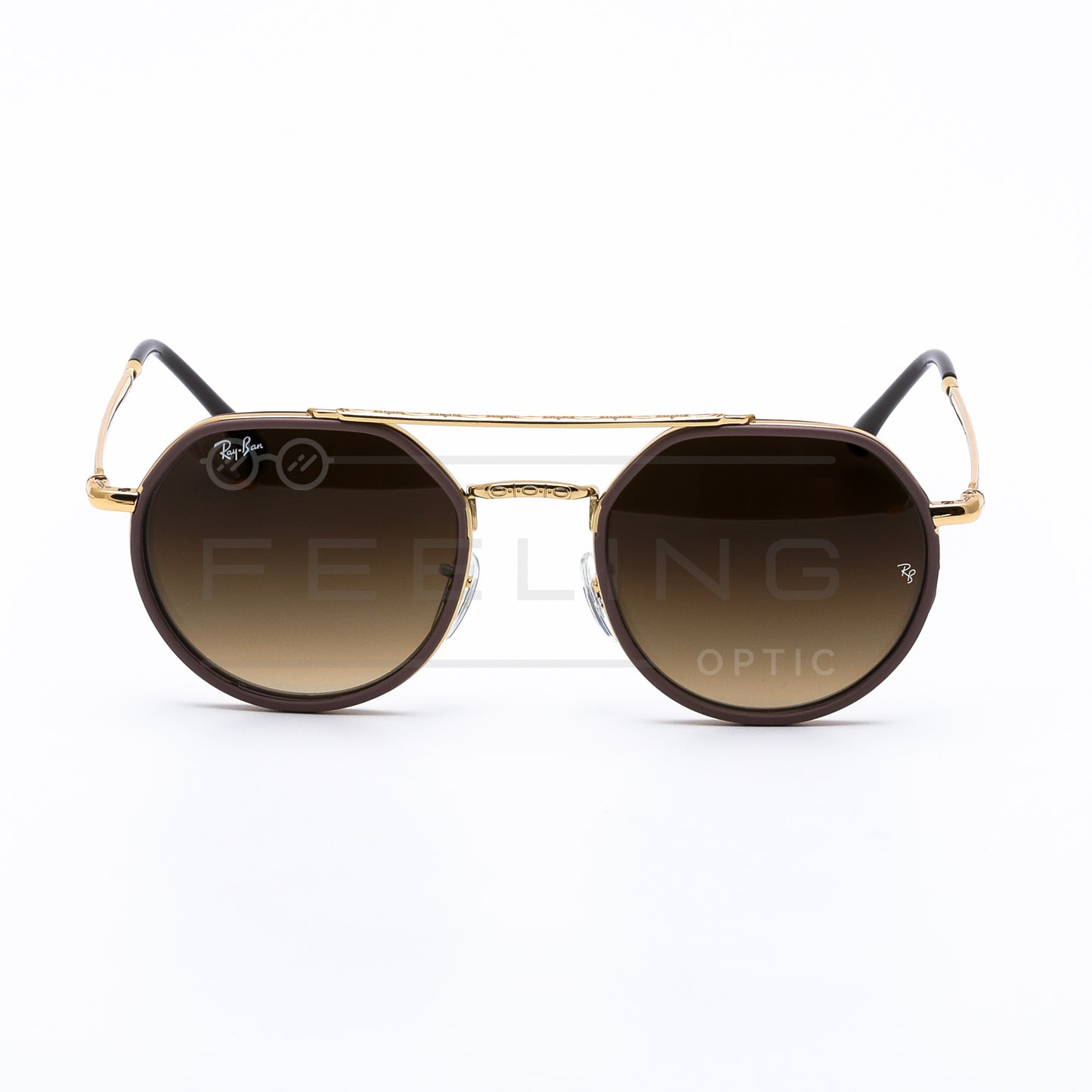 RAYBAN RB-3765 - Marron & Gold