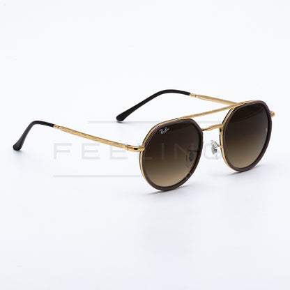 RAYBAN RB-3765 - Marron & Gold