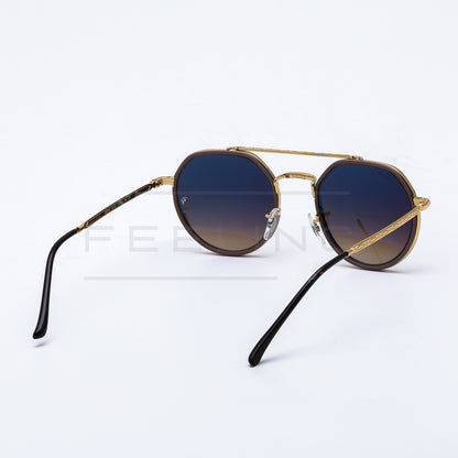 RAYBAN RB-3765 - Marron & Gold