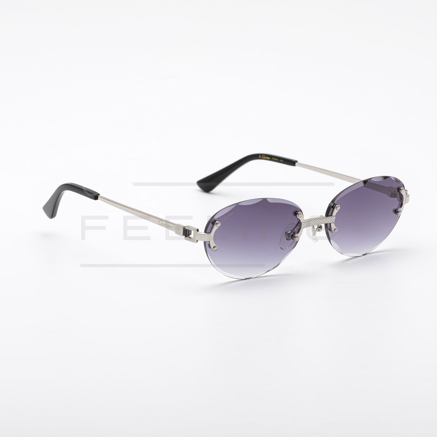 CARTIER CT0550S - Noir & Gris
