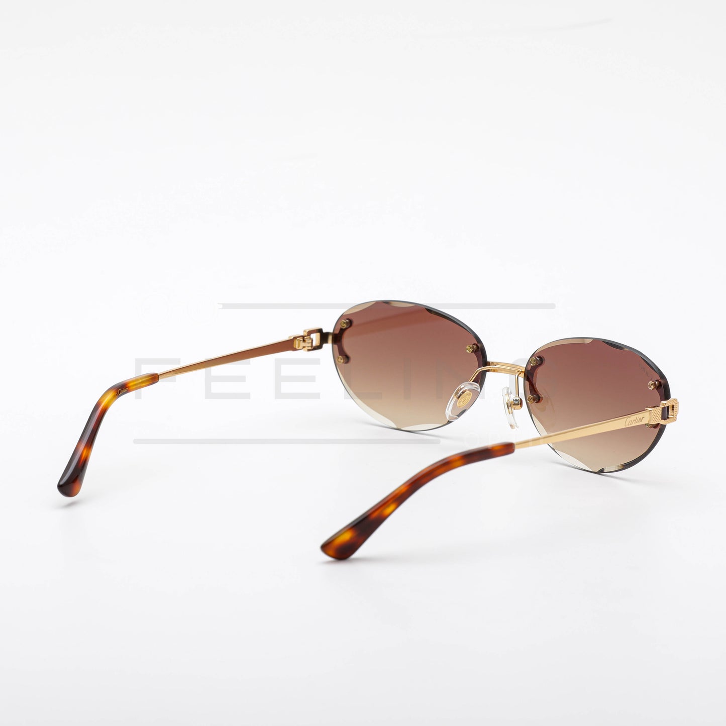 CARTIER CT0550S - Marron & Gold