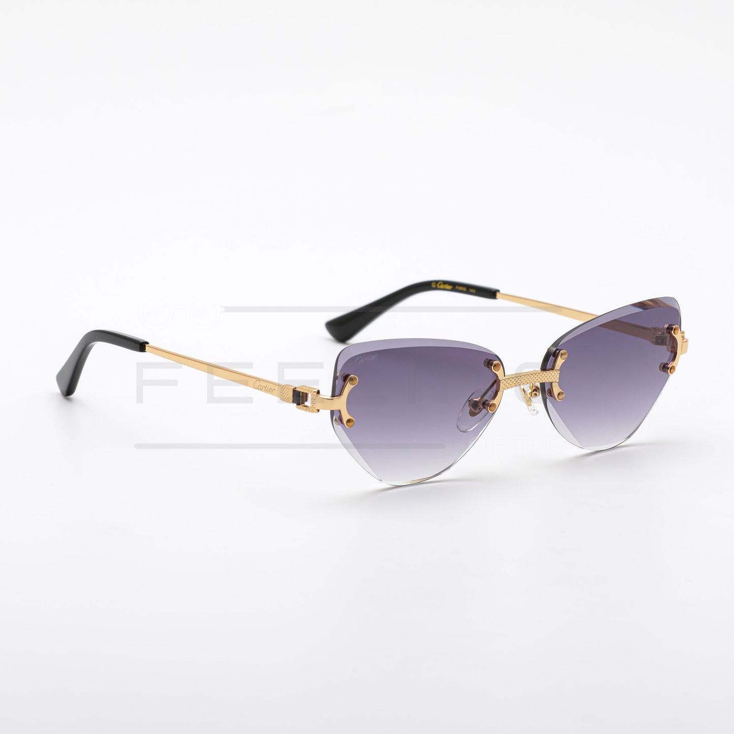 CARTIER CT0551S - Noir & Gold