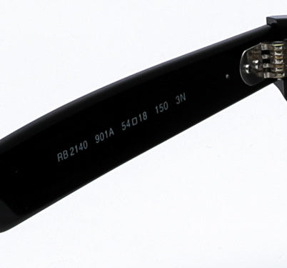 RAYBAN WAYFARER RB-2140N - Full Black (Grande Taille)