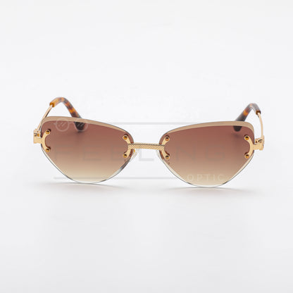 CARTIER CT0551S - Marron & Gold