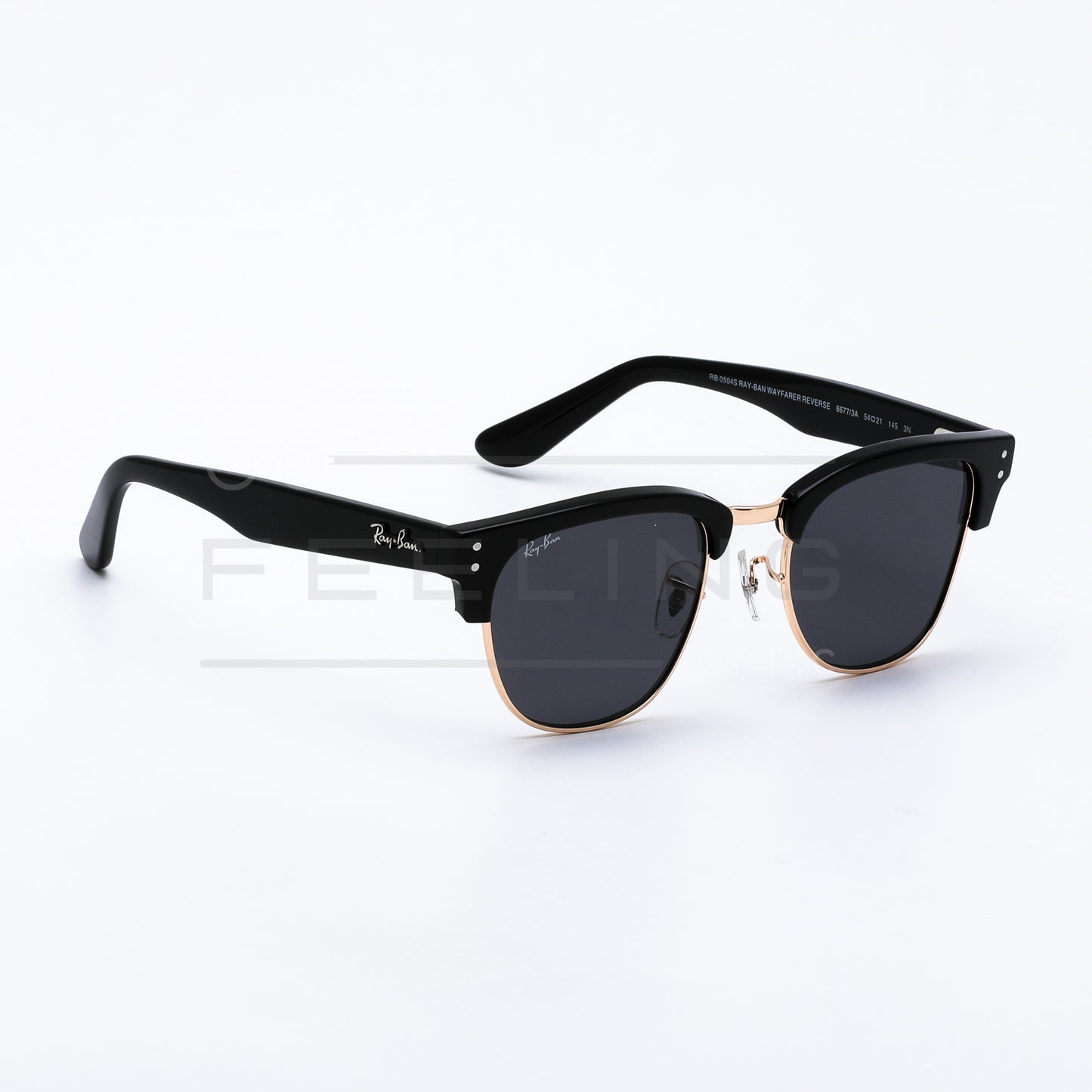 RAYBAN WAYFARER REVERSE RB-0504S - Noir & Gold