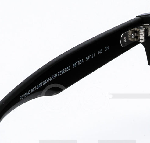 RAYBAN WAYFARER REVERSE RB-0504S - Noir & Gold
