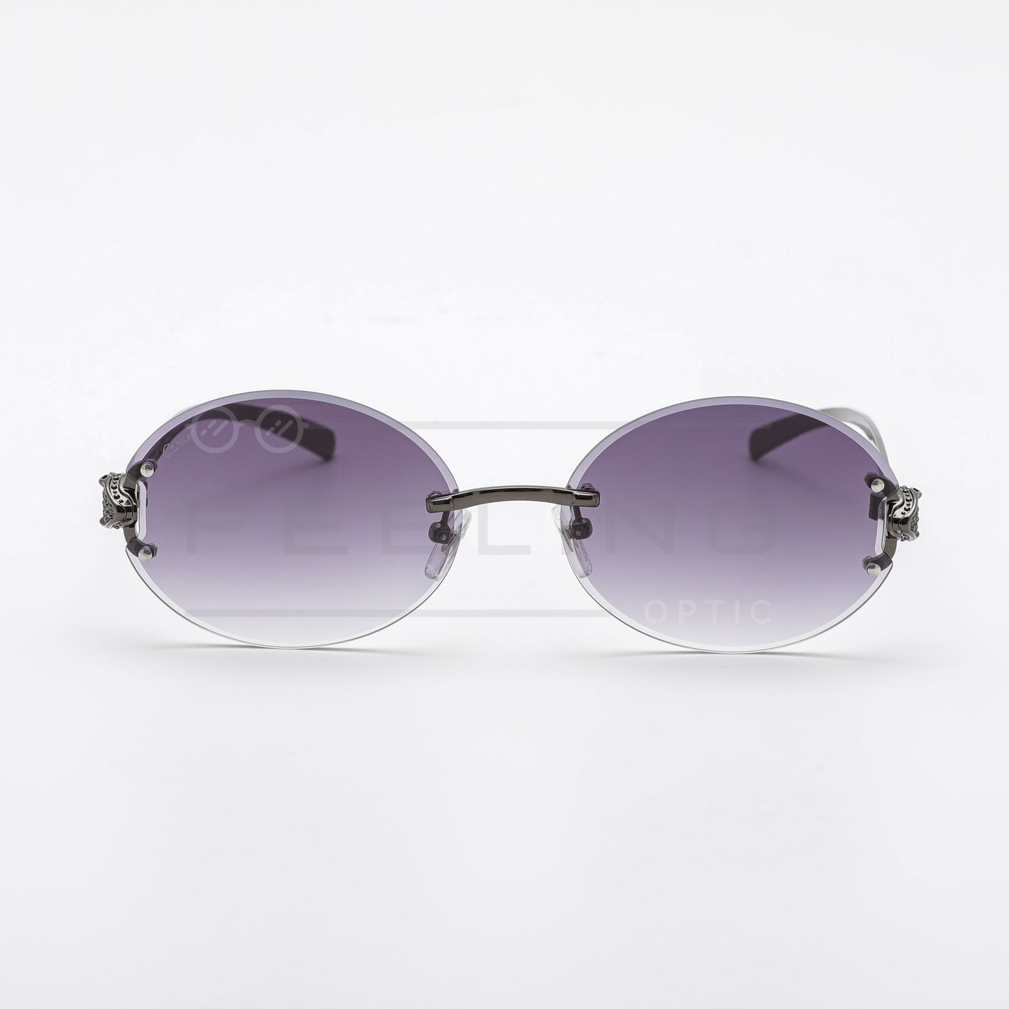CARTIER CT0649S - Noir & Gris