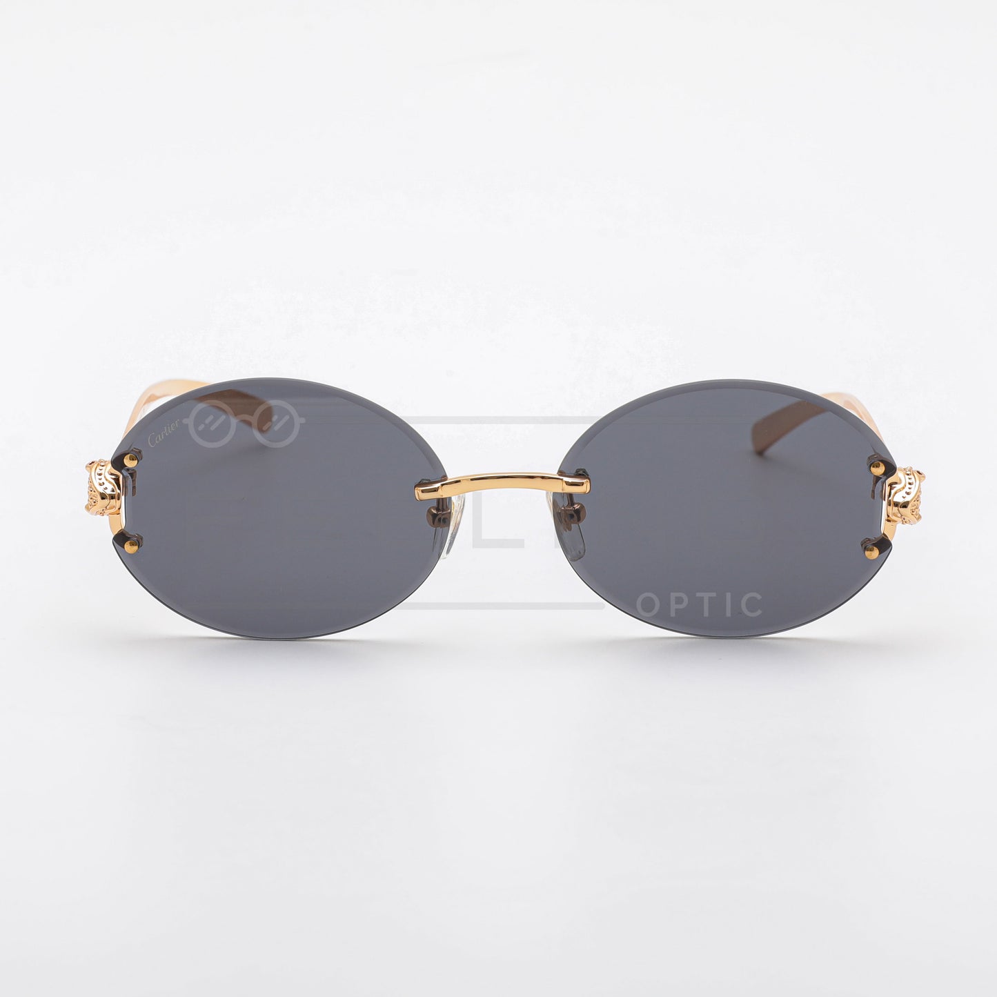 CARTIER CT0649S - Noir & Gold