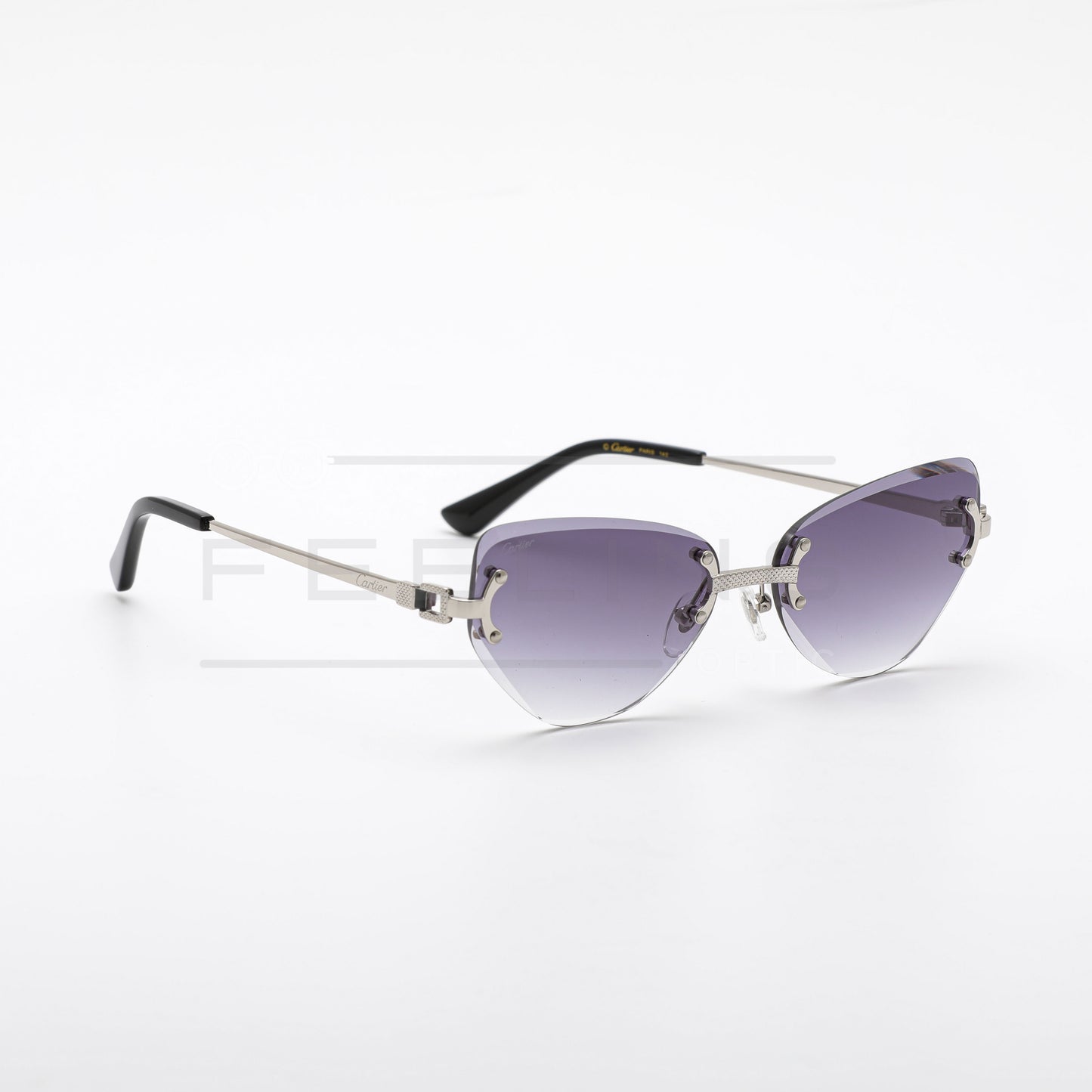 CARTIER CT0551S - Noir & Gris